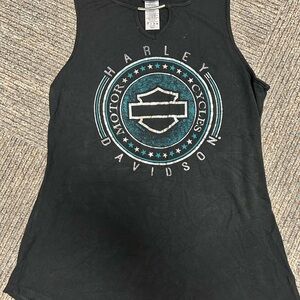 Harley-Davidson Black Women's Tank Top